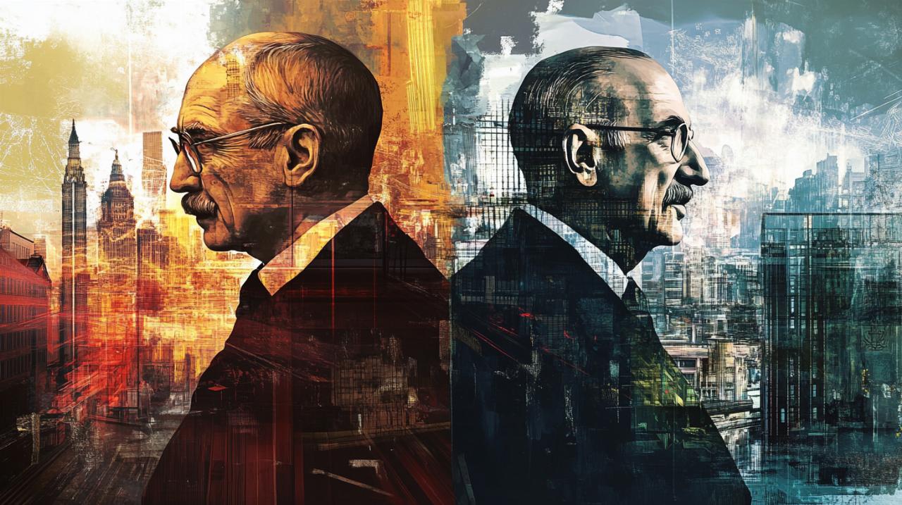 Keynes vs Hayek : comment deux économistes ont révolutionné notre compréhension des cycles économiques et crises financières